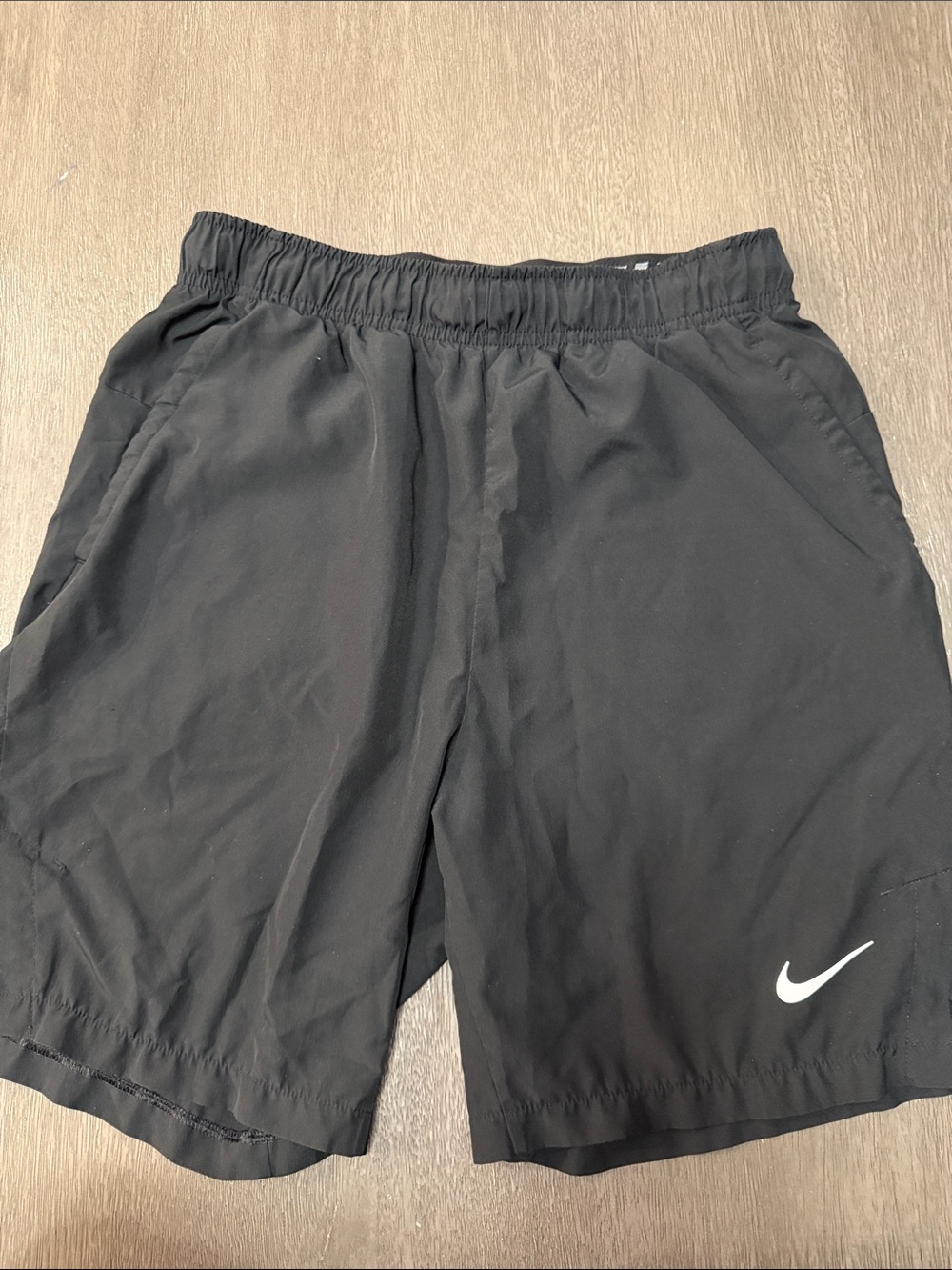 Nike Black men’s Dri-FIT Athletic Shorts with Branded Waistband size Small